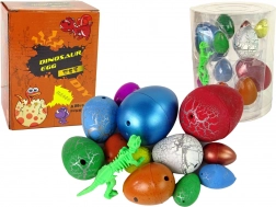 Rostoucí dinosauří vejce – sada 12 ks, různé velikosti