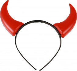 Čelenka s čertími rohy pro děti