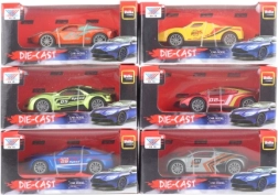 Kovové autíčko se zpětným chodem