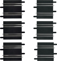 rovinky 100/114 mm pro autodráhy carrera go!!!, go!!! plus a digital 143 (6 ks)