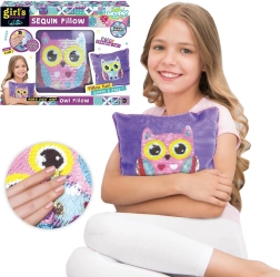Woopie Art & Fun kreativní sada pro výrobu polštářku se sovou