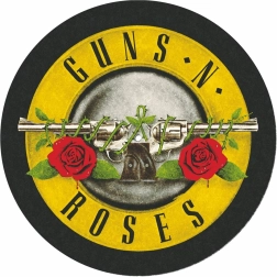 Podložka na gramofon s motivem Guns and Roses