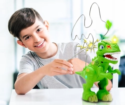 Dino hra – elektronický labyrint s háčkem