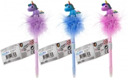 Barevná propiska s jednorožcem