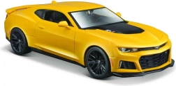Maisto Chevrolet Camaro ZL1 2017 – kovový model auta 1:24, žlutá metalíza