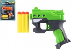 Pistole na pěnové šipky 12 × 14 cm, 3 šipky, 2 barvy