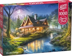 Puzzle CHERRY PAZZI Lesníkova chata – 1000 dílků