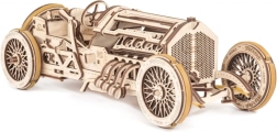 Ugears 3D dřevěné mechanické puzzle U9 závodní auto Grand Prix