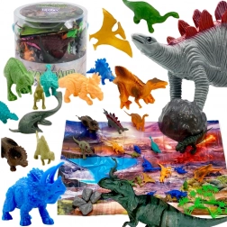 Figurky Dinozaurů Set 34 ks WOOPIE