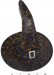 Klobouk čaroděje 38 cm