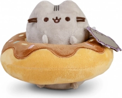 Plyšová hračka Pusheen v čokoládovém donutu