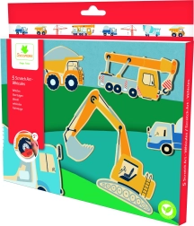 Scratch Art Vyškrabávání Dopravní Prostředky