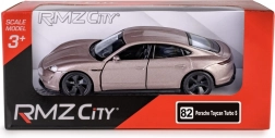 Kovový model auta Porsche Taycan Turbo S 1:32 růžový