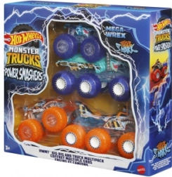 Hot Wheels Monster Trucks Power Smashers sada aut