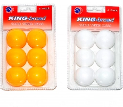Míčky na stolní tenis – sada 6 ks