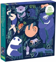 Mudpuppy puzzle Zdřímnutí na stromech 500 dílků