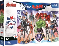 Puzzle 160 dílků XL Super Shape Avengers Odvaha