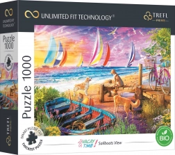 Trefl puzzle UFT Vacay Time – výhled na plachetnice 1000 dílků