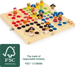 Malý foot pirátská hra Člověče nezlob se