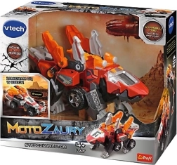 VTech Motozaur Stegozaur Lutor – interaktivní hračka 2v1 dinosaurus a buggy