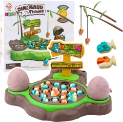 Hra pro děti Chytání dinosaurů na magnetky se zvuky