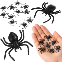 Plastové pavouci dekorace RUHHY 10 ks