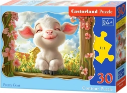 castorland puzzle krásná koza 30 dílků