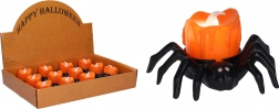halloween svítící pavouk dekorace