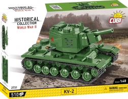 Historická sbírka WW2 těžký tank KV-2