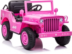 Dětské Elektrické Auto 4x4 Růžové