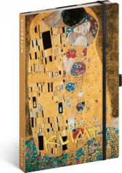 Tečkovaný zápisník NOTIQUE Gustav Klimt 13 × 21 cm