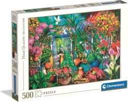 Clementoni puzzle 500 dílků – The Greenhouse Caretakers