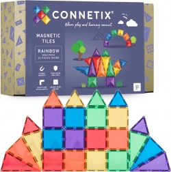 Connetix Rainbow Mini Pack magnetické stavebnice 24 dílů