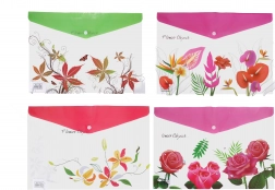 Složka s drukem Květina 26x36 cm