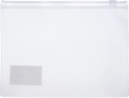 Transparentní složka na dokumenty se zipem