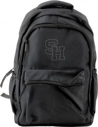 Školní batoh s dvěma komorami černý 38 cm 20L