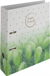 Pořadač A4 s pákovým mechanismem 7 cm Romantic Kaktus