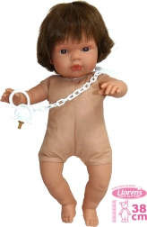 Realistická panenka Llorens Lola 38 cm