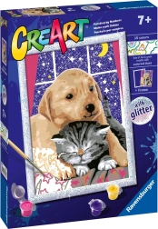 CreArt Fluffy Friends – malování podle čísel