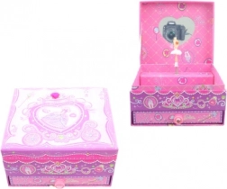 Hudební šperkovnice princezna s baletkou