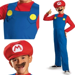 Dětský kostým Super Mario pro děti 4–6 let