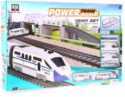 Dětská Hračka Kolejnice 914 cm s Vlakem a Doplňky