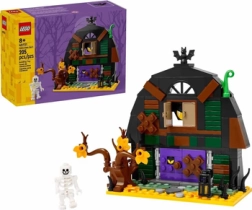 LEGO Halloweenová stodola – halloweenská stavebnice se strašidelnými detaily