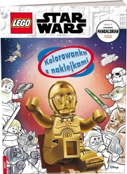 Lego Star Wars: omalovánky se samolepkami