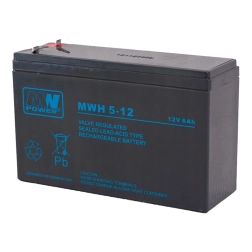 Gelový AGM akumulátor 12 V 6 Ah pro automobil a záložní napájení