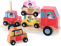 Vilac Nasazovací hra - Autíčka City od Ingela P. Arrhenius