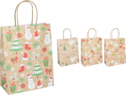 Dárková taška M Vánoce 21 × 27 × 11 cm