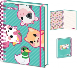 Adopt Me kroužkový blok A5