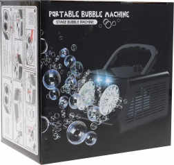 Vytvářeč bublin pro děti 3+ a dospělé s LED podsvícením a dvěma tryskami