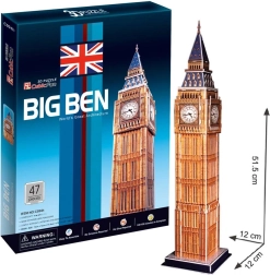 CUBICFUN 3D puzzle Big Ben 44 dílků